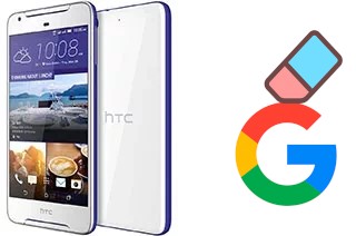 Cómo borrar la cuenta de Google en HTC Desire 628