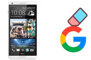 Cómo borrar la cuenta de Google en HTC Desire 816