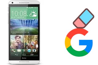 Cómo borrar la cuenta de Google en HTC Desire 816 dual sim