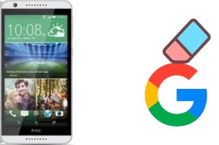 Cómo borrar la cuenta de Google en HTC Desire 820s