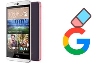 Cómo borrar la cuenta de Google en HTC Desire 826 dual sim