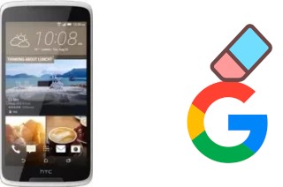 Cómo borrar la cuenta de Google en HTC Desire 828