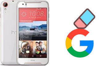 Cómo borrar la cuenta de Google en HTC Desire 830