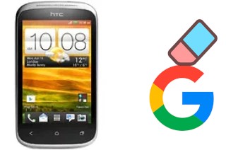 Cómo borrar la cuenta de Google en HTC Desire C