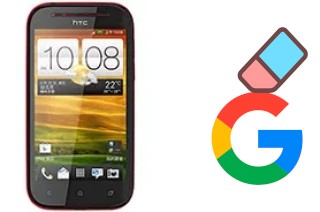 Cómo borrar la cuenta de Google en HTC Desire P