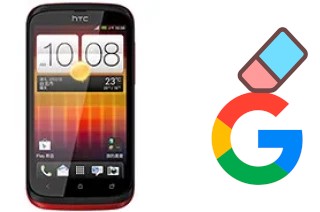 Cómo borrar la cuenta de Google en HTC Desire Q