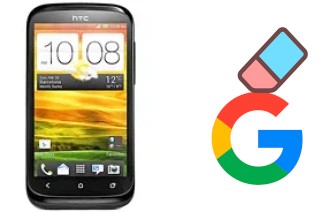 Cómo borrar la cuenta de Google en HTC Desire X