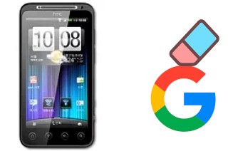 Cómo borrar la cuenta de Google en HTC Evo 4G+