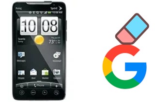 Cómo borrar la cuenta de Google en HTC Evo 4G