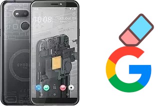 Cómo borrar la cuenta de Google en HTC Exodus 1s