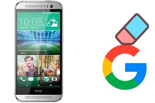 Cómo borrar la cuenta de Google en HTC One (M8 Eye)