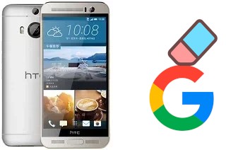 Cómo borrar la cuenta de Google en HTC One M9+ Supreme Camera