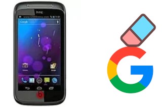 Cómo borrar la cuenta de Google en HTC Primo