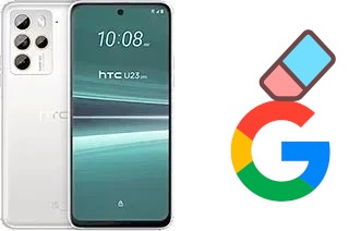 Cómo borrar la cuenta de Google en HTC U23 Pro