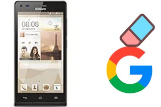 Cómo borrar la cuenta de Google en Huawei Ascend P7 mini