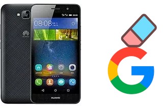 Cómo borrar la cuenta de Google en Huawei Y6 Pro