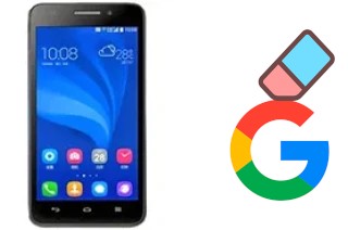 Cómo borrar la cuenta de Google en Huawei Honor 4 Play