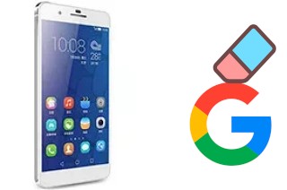 Cómo borrar la cuenta de Google en Huawei Honor 6 Plus