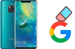 Cómo borrar la cuenta de Google en Huawei Mate 20 Pro