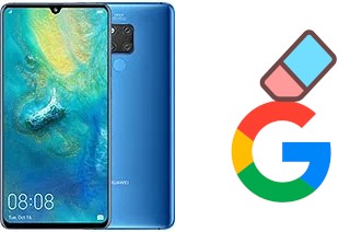 Cómo borrar la cuenta de Google en Huawei Mate 20 X