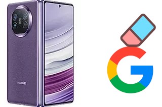 Cómo borrar la cuenta de Google en Huawei Mate X5