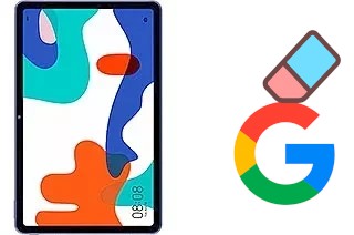 Cómo borrar la cuenta de Google en Huawei MatePad 10.4 (2022)