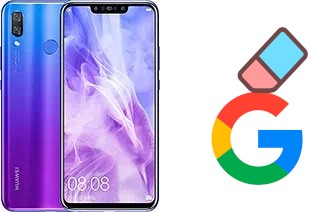 Cómo borrar la cuenta de Google en Huawei nova 3