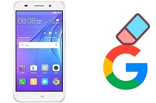 Cómo borrar la cuenta de Google en Huawei Y3 (2017)