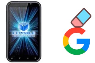 Cómo borrar la cuenta de Google en Icemobile Prime