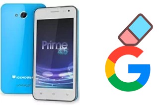 Cómo borrar la cuenta de Google en Icemobile Prime 4.5