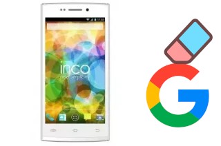 Cómo borrar la cuenta de Google en Inco Flex 2