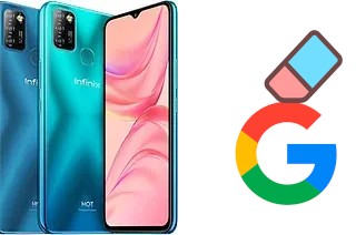 Cómo borrar la cuenta de Google en Infinix Hot 10 Lite