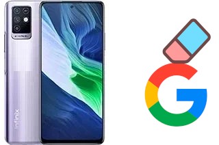 Cómo borrar la cuenta de Google en Infinix Note 10