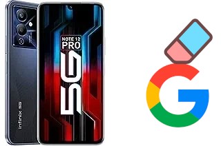 Cómo borrar la cuenta de Google en Infinix Note 12 Pro 5G