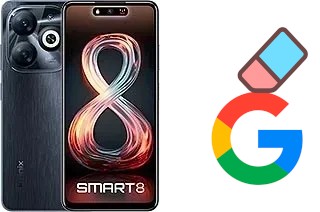 Cómo borrar la cuenta de Google en Infinix Smart 8 (India)