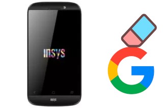 Cómo borrar la cuenta de Google en Insys INSYS C3-S350