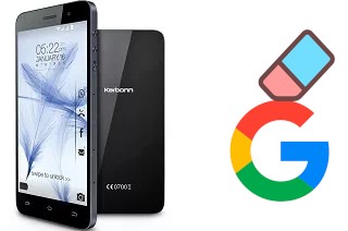 Cómo borrar la cuenta de Google en Karbonn Titanium Mach Two S360