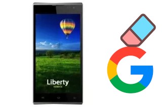 Cómo borrar la cuenta de Google en KENEKSI Liberty