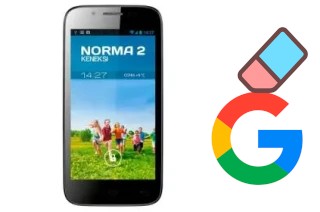 Cómo borrar la cuenta de Google en KENEKSI Norma 2