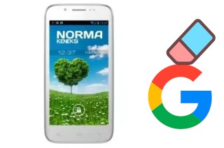 Cómo borrar la cuenta de Google en KENEKSI Norma