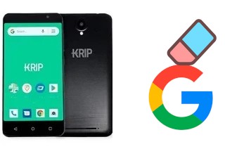 Cómo borrar la cuenta de Google en Krip K5