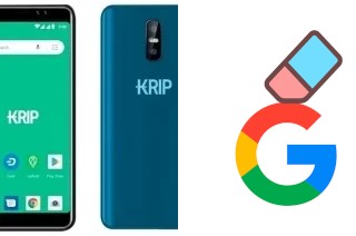 Cómo borrar la cuenta de Google en Krip K55h