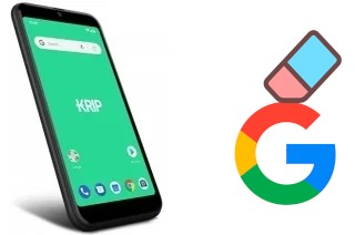 Cómo borrar la cuenta de Google en Krip K65