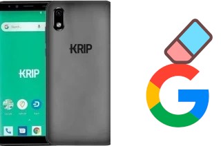 Cómo borrar la cuenta de Google en Krip K7