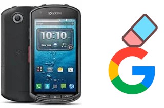 Cómo borrar la cuenta de Google en Kyocera DuraForce