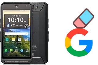 Cómo borrar la cuenta de Google en Kyocera DuraForce XD