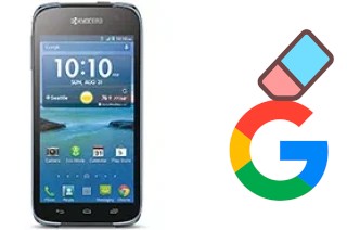 Cómo borrar la cuenta de Google en Kyocera Hydro Life