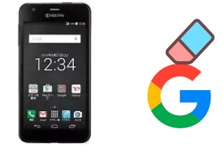 Cómo borrar la cuenta de Google en Kyocera S301