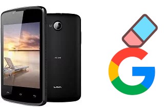 Cómo borrar la cuenta de Google en Lava Iris 348