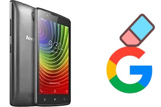 Cómo borrar la cuenta de Google en Lenovo A2010